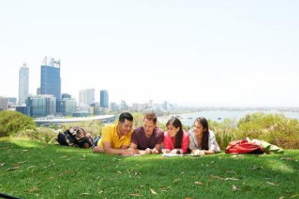 Students outside